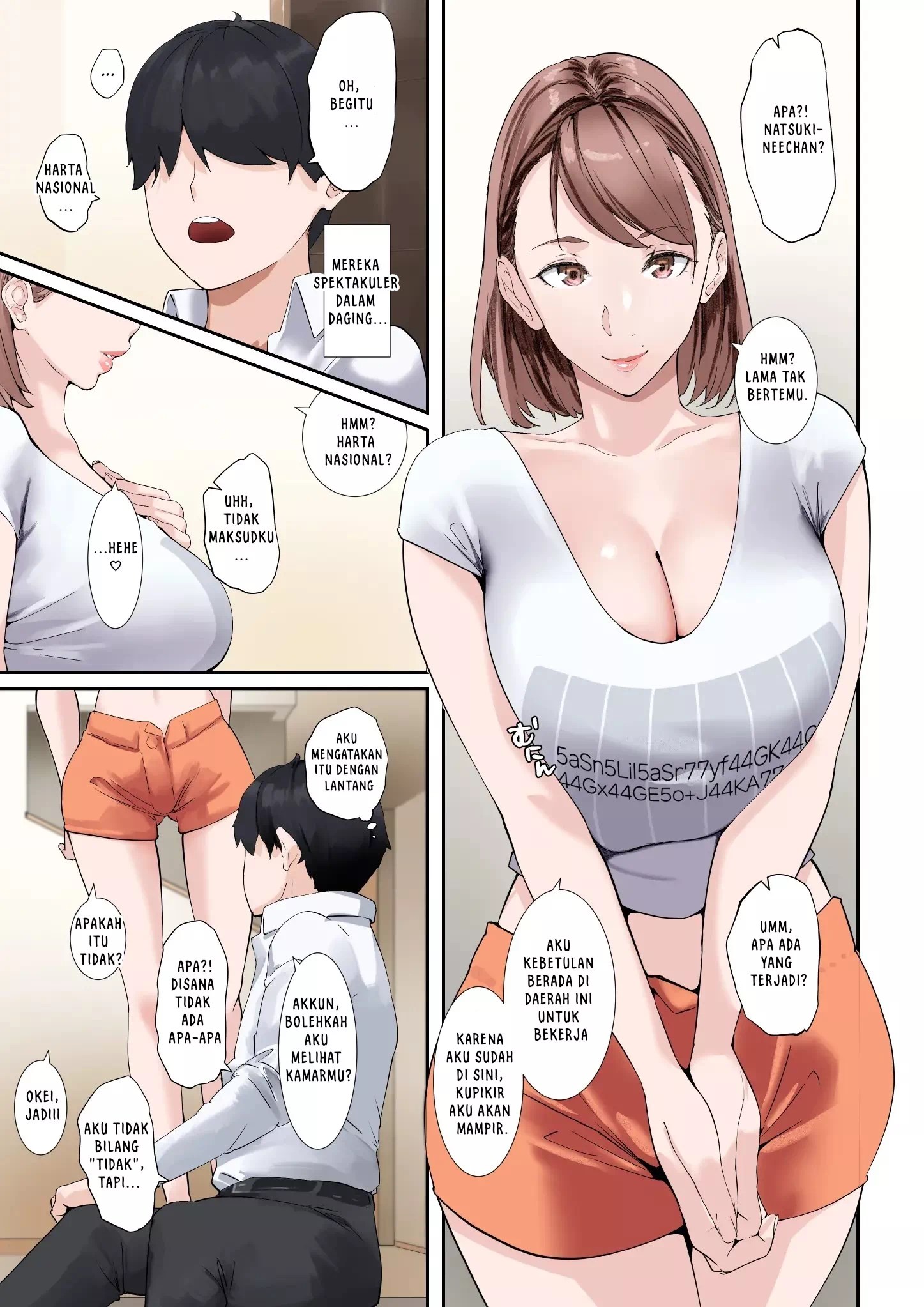 Giji ja Nai Yatsu o Shite Kureru Itoko no Bakunyuu Gradol Onee-chan - Chapter 1 7