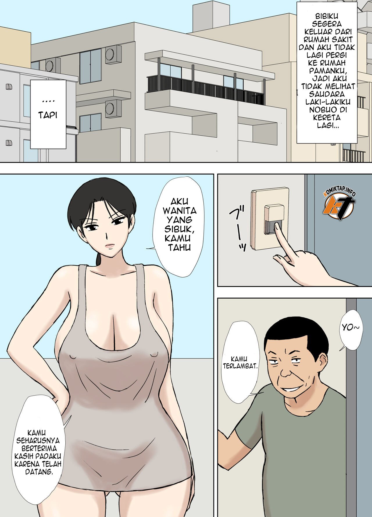 Karamare Tsuma no Kyouko-san Abunai Kaisuiyoku Hen + Zetsurin Gikei Hen - Chapter 1 49