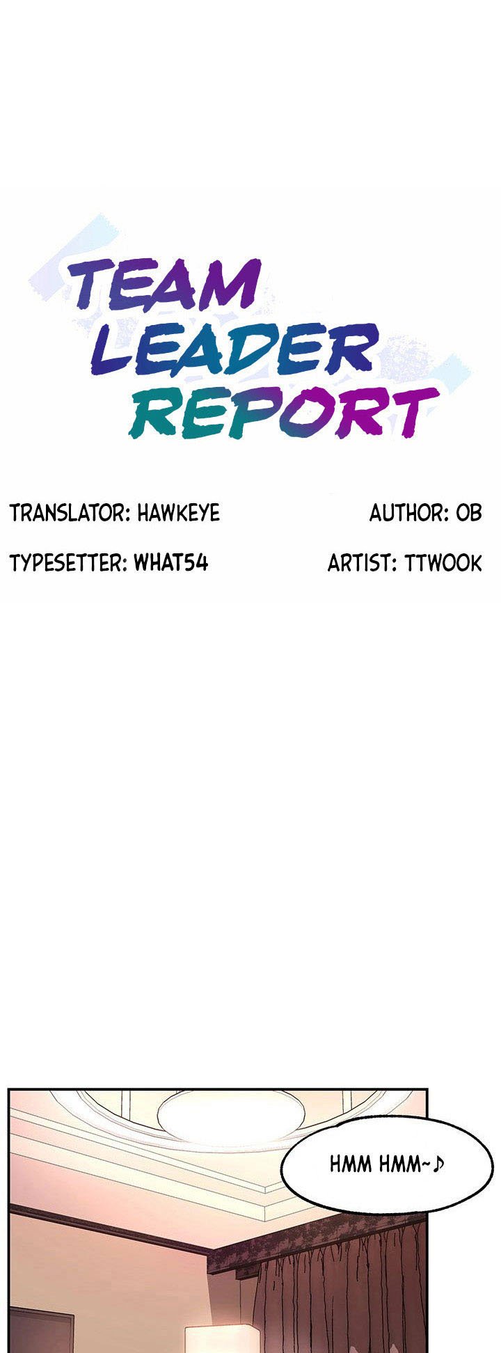 Team Leader Report - Chapter 17 3 Team Leader Report - Chapter 17 3