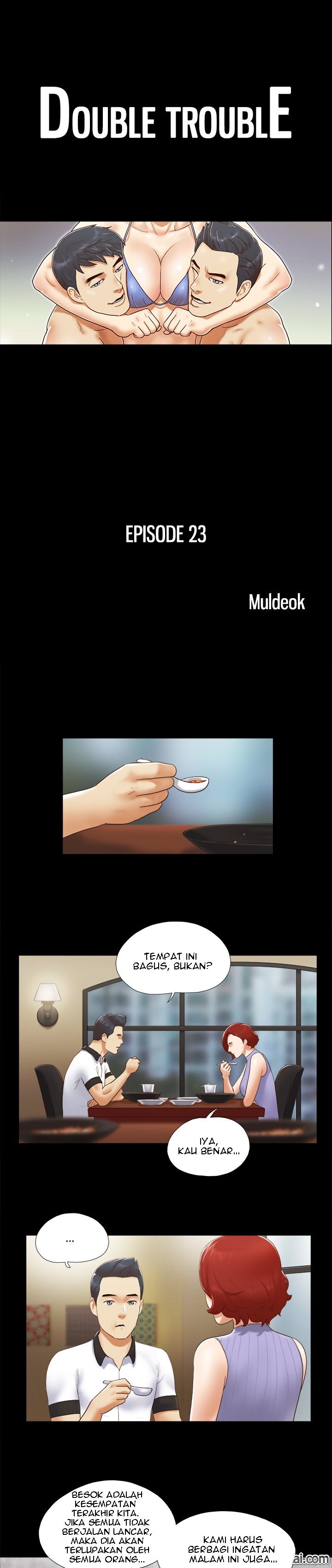 Double Trouble (Muldeok) - Chapter 23 1
