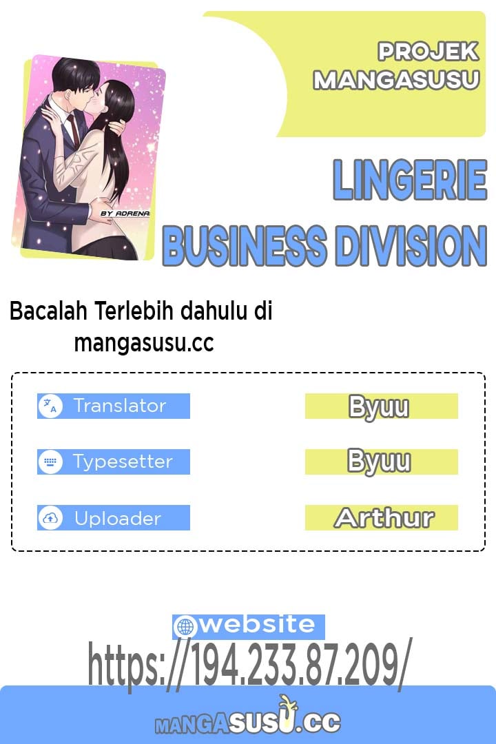 Lingerie Business Division - Chapter 10 1