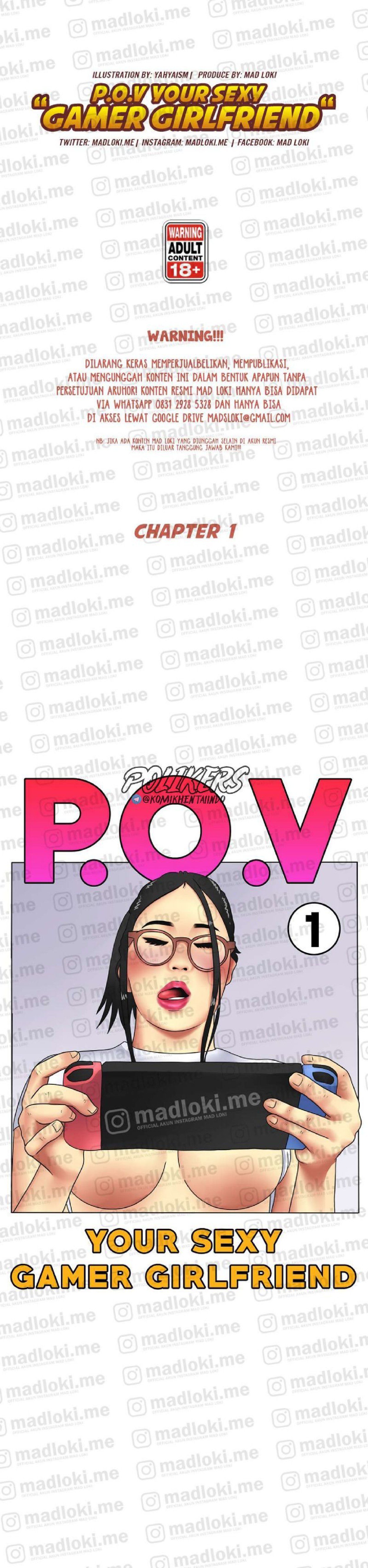 Madloki POV Your Sexy Gamer Girlfriend - Chapter komik madloki pov your sexy gamer girlfriend 01 2