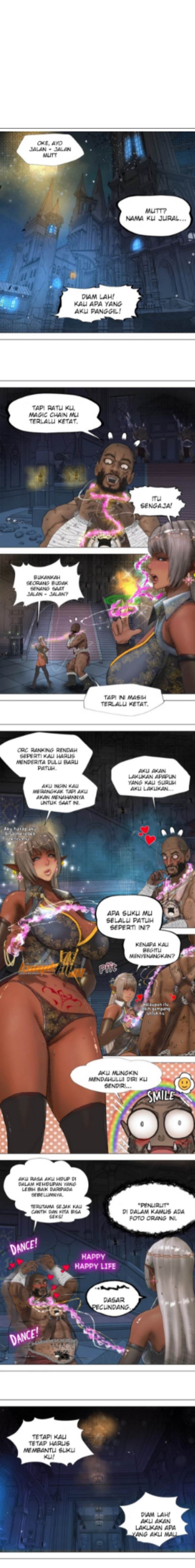 The Dark Elf Queen and the Slave Orc - Chapter 3 3