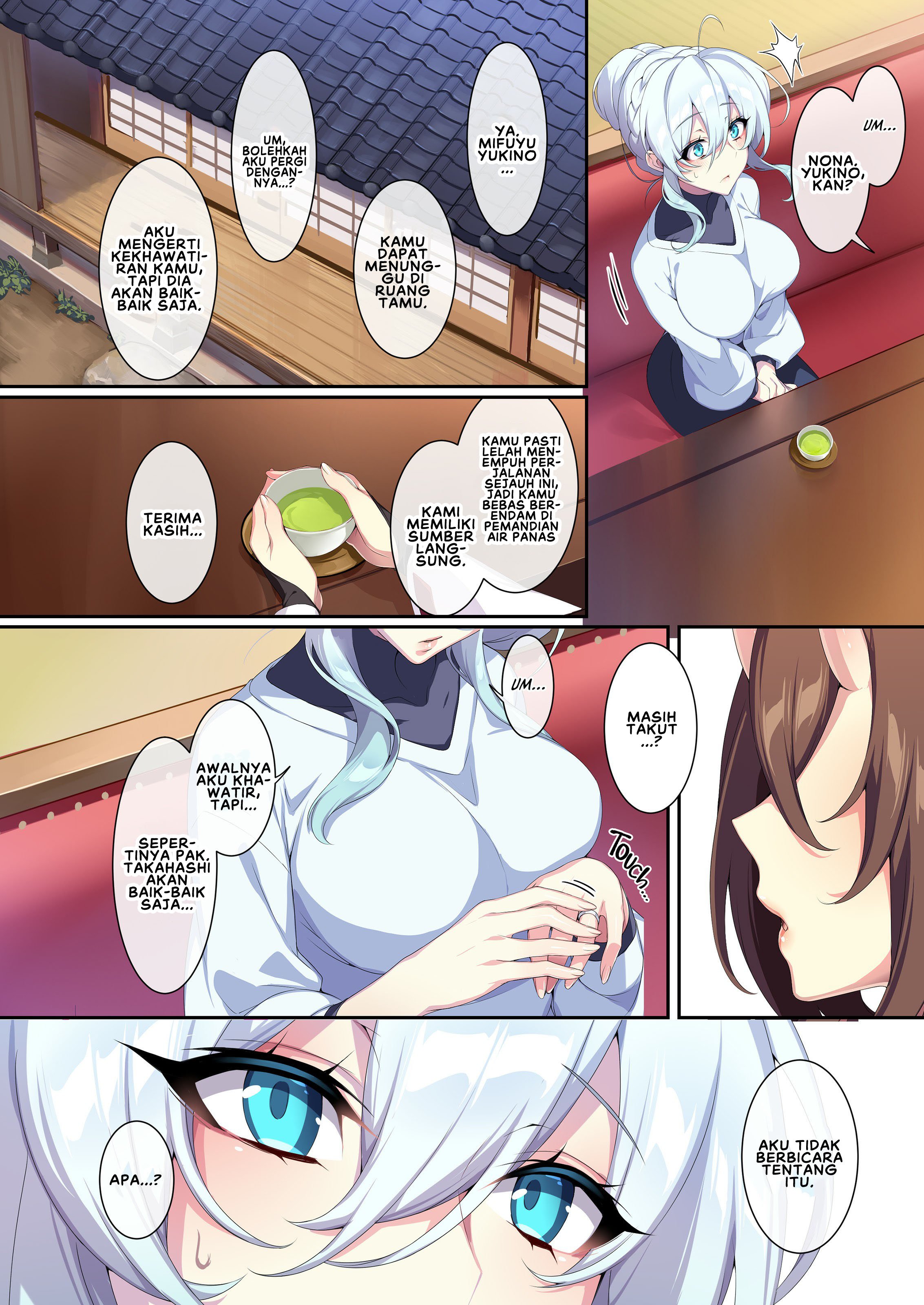 Hitozukiai ga Nigate na Miboujin no Yukionna-san - Chapter 2 23
