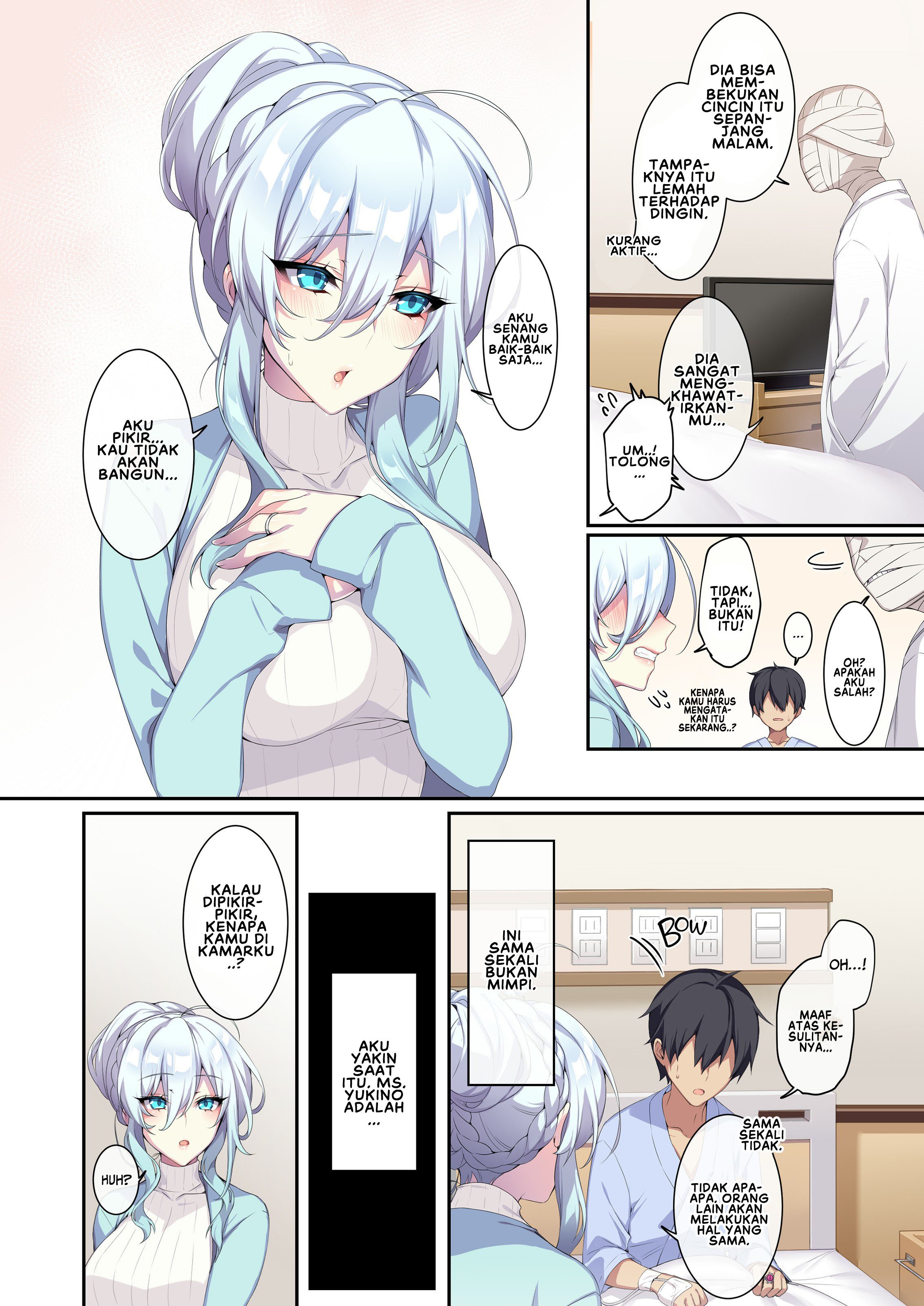Hitozukiai ga Nigate na Miboujin no Yukionna-san - Chapter 2 9