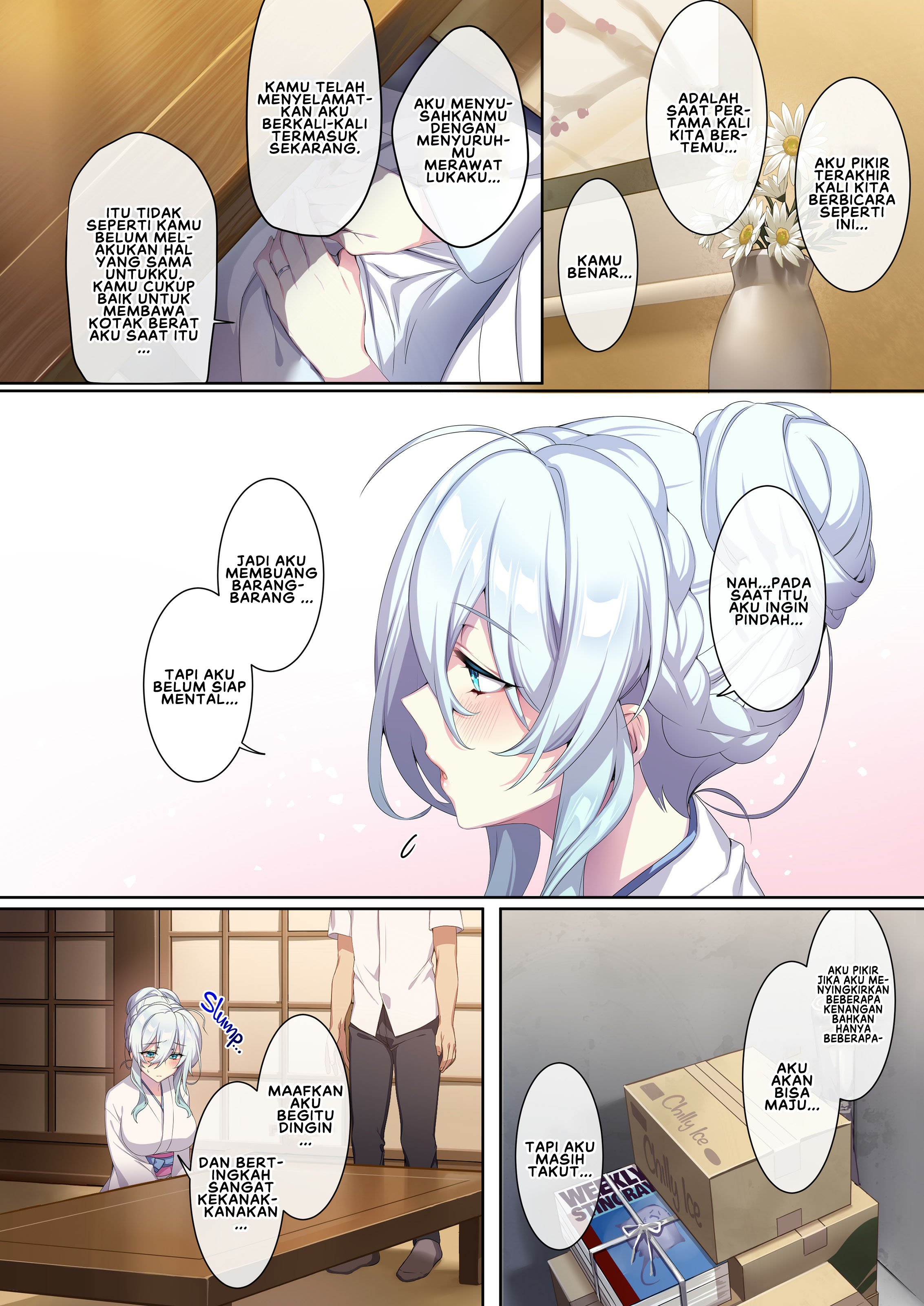 Hitozukiai ga Nigate na Miboujin no Yukionna-san - Chapter 2 57