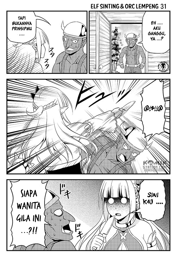 Hentai Elf to Majime Orc - Chapter 4 9