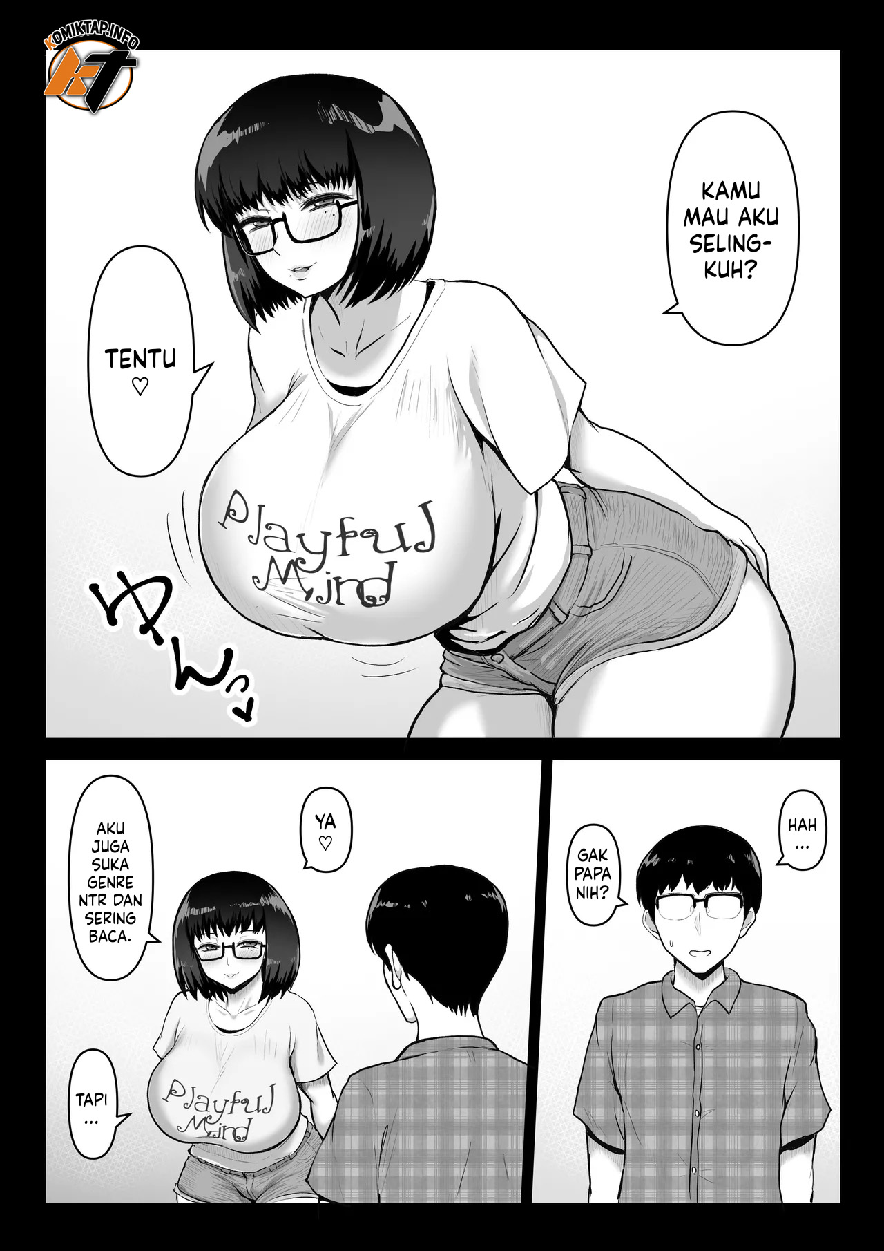Kowakuteki na Kanojo wa “Netorase” ni Kyouryokuteki de Boku no Utsubokki Okori o Mite Emi o Ukaberu. - Chapter 1 3