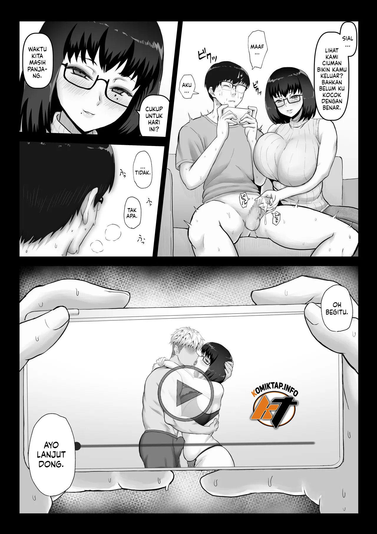 Kowakuteki na Kanojo wa “Netorase” ni Kyouryokuteki de Boku no Utsubokki Okori o Mite Emi o Ukaberu. - Chapter 1 18