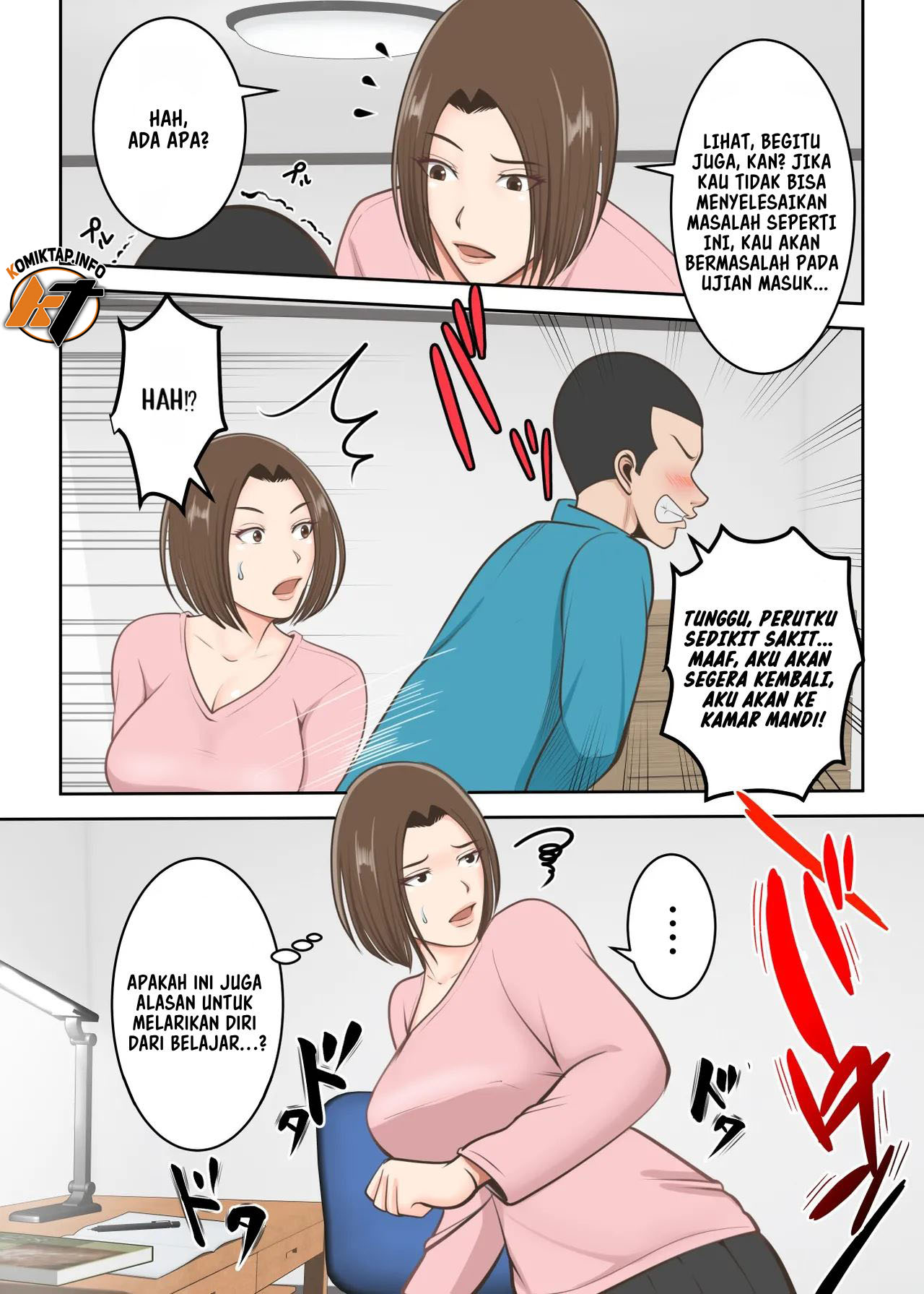 Oni no Kyouiku Mama ga Musuko to Amaama SEX made - Chapter 1 12