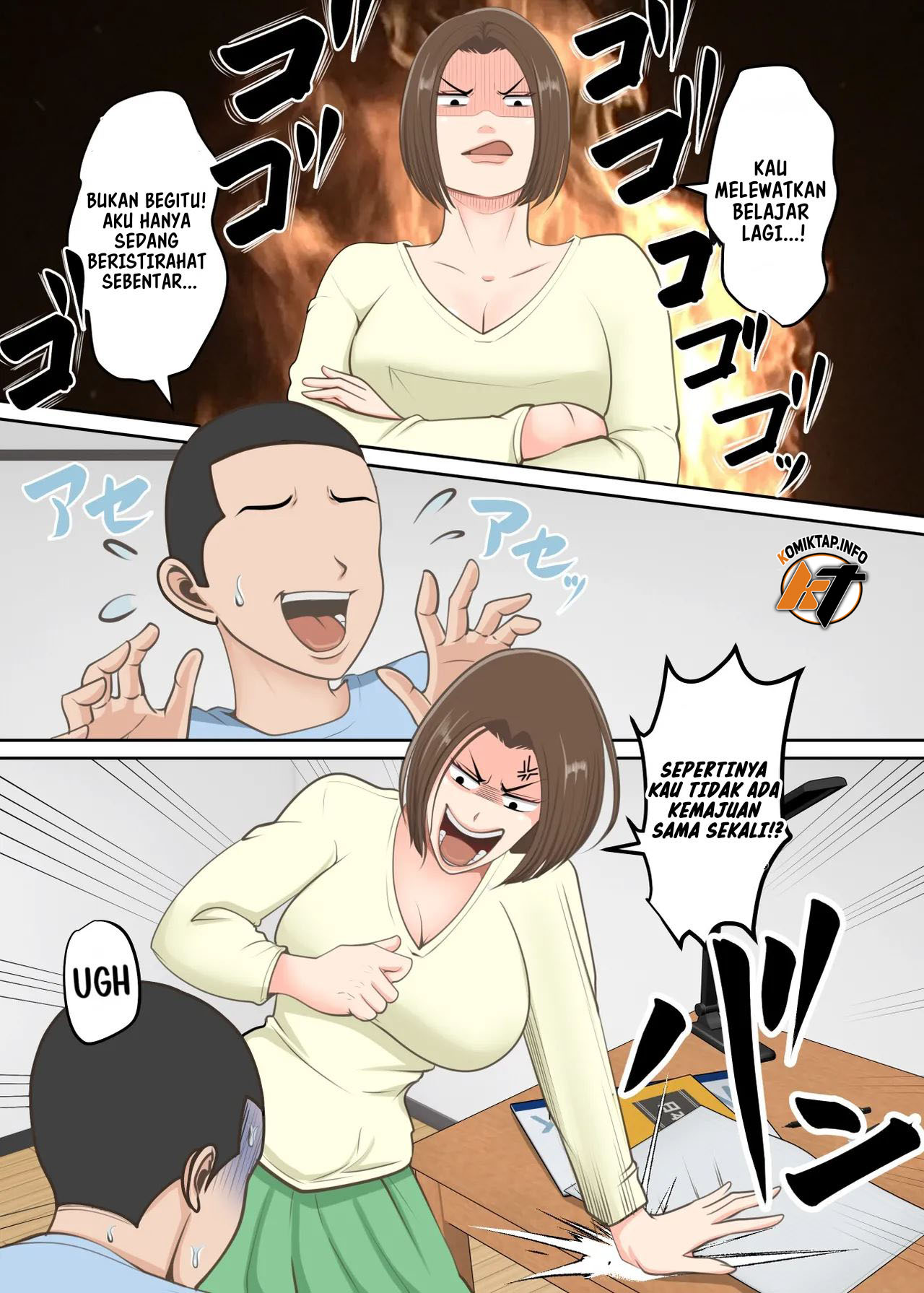 Oni no Kyouiku Mama ga Musuko to Amaama SEX made - Chapter 1 4