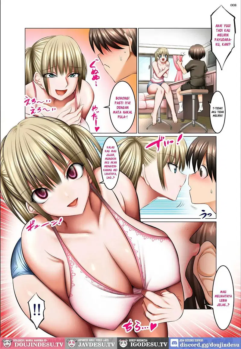 Otonari-san wa Inran Kinpatsu Succubus Oyako - Chapter 1 7