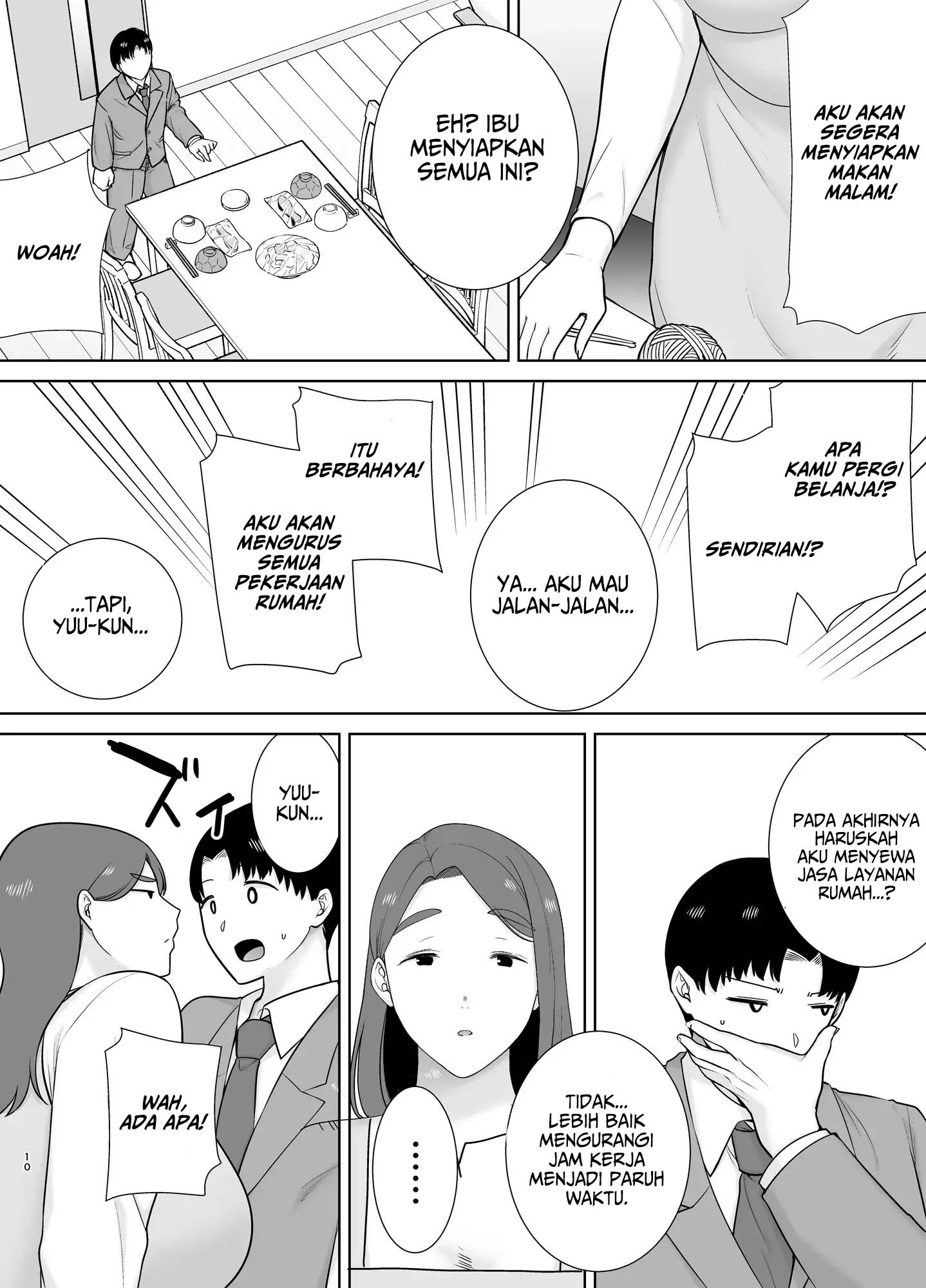 Boku no Kaa-san de, Boku no Suki na Hito - Chapter 10 end 10