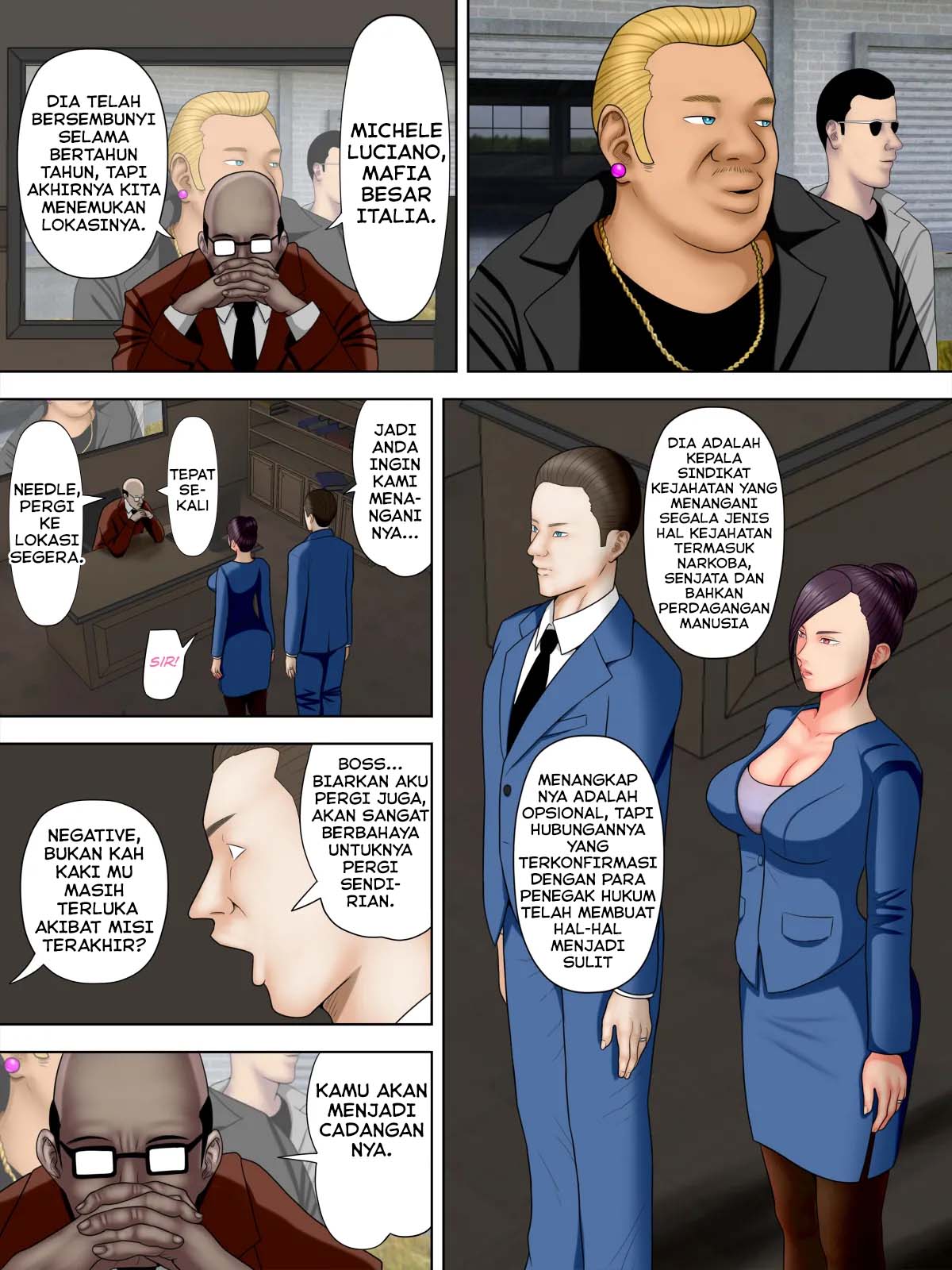 Hitozuma Spy to Mafia no Musuko - Chapter 1 10 Hitozuma Spy to Mafia no Musuko - Chapter 1 10