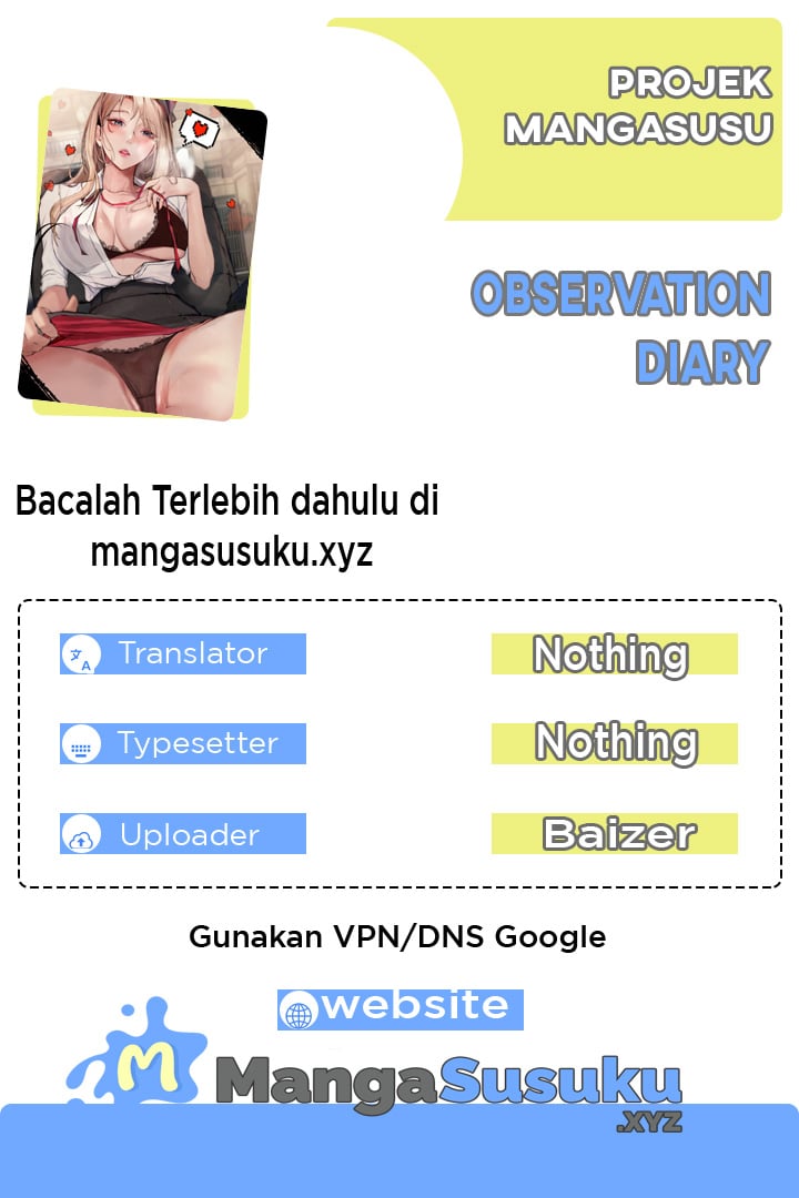 Observation Diary - Chapter 19 1 Observation Diary - Chapter 19 1